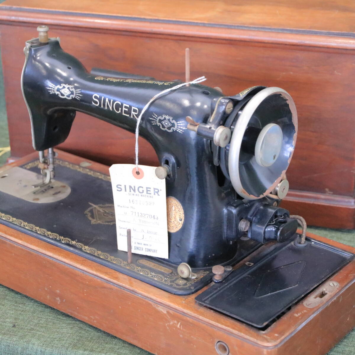 珍種 SINGER アンティーク ミニミシン シンガー モーター 珍種SINGER