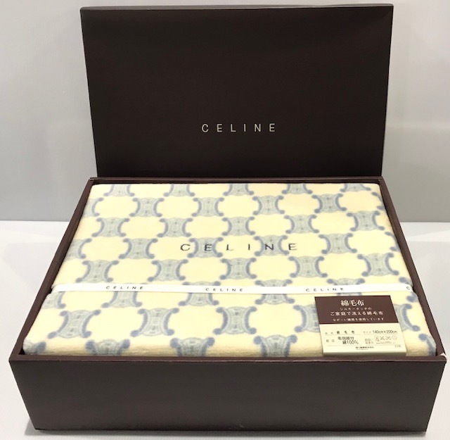 Yahoo!オークション -「セリーヌ 綿毛布」の落札相場・落札価格