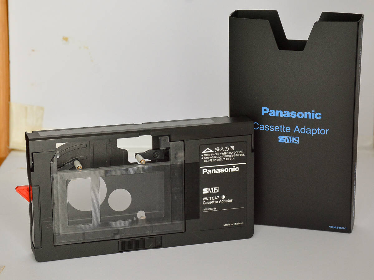 Yahoo!オークション -「panasonic vhsカセットアダプター vw-tca7」の