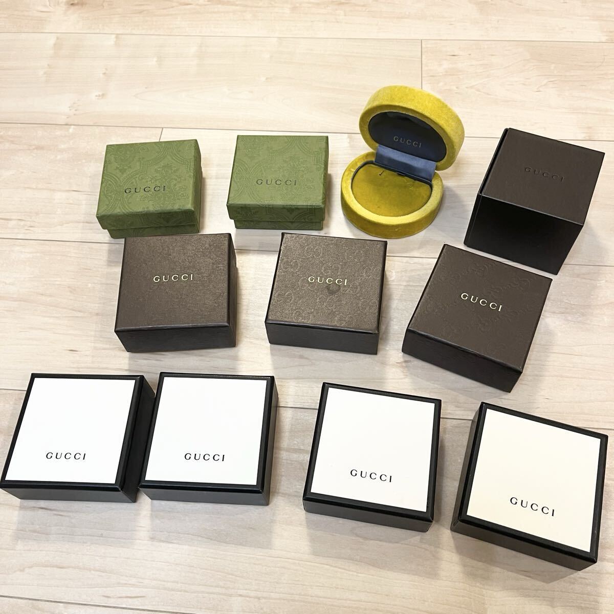 空箱のみ】グッチ GUCCI アクセサリー入れ ケース 保存袋16個セット 2