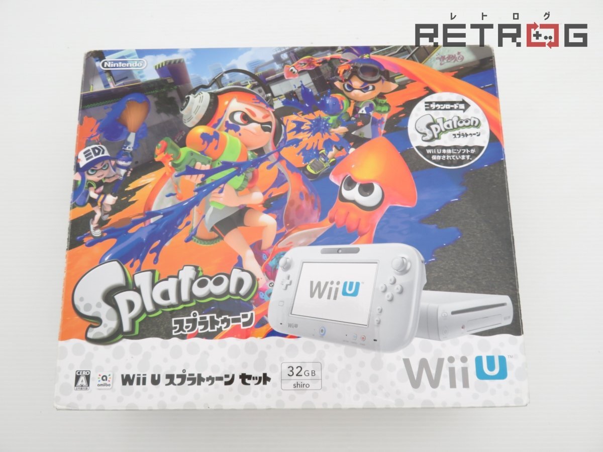 Yahoo!オークション -「wiiu 本体 スプラトゥーン セット」の落札相場