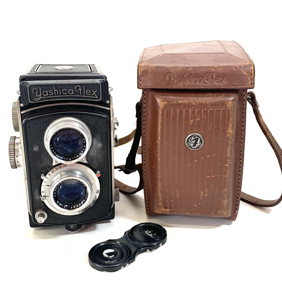 Yashica-A 二眼レフカメラ Yashicaflex 二眼レフカメラ レザーケース