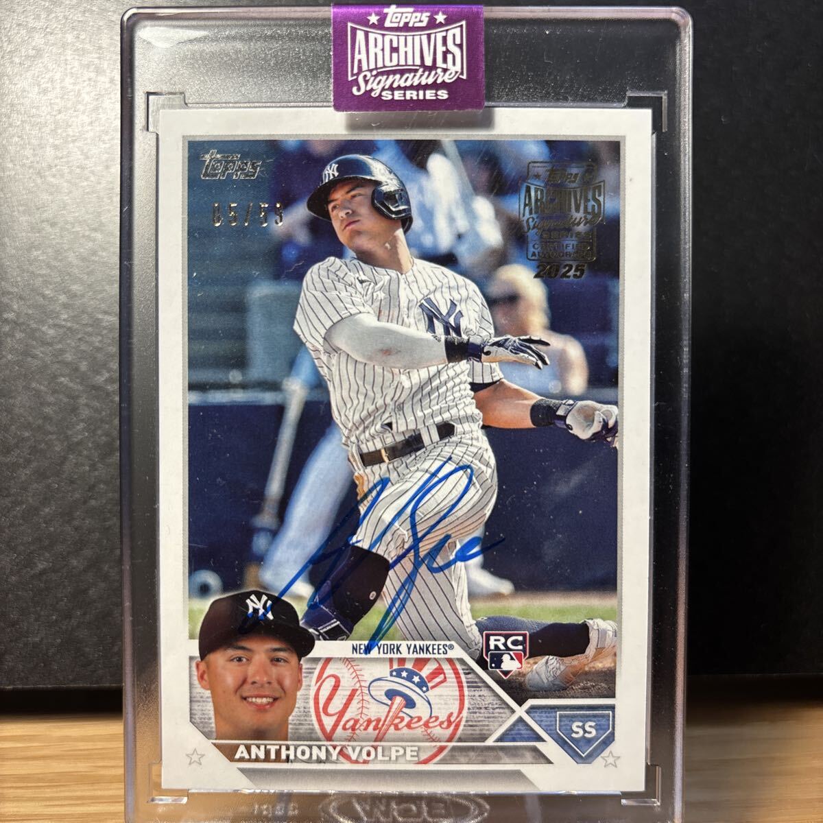 Yahoo!オークション -「anthony volpe」の落札相場・落札価格