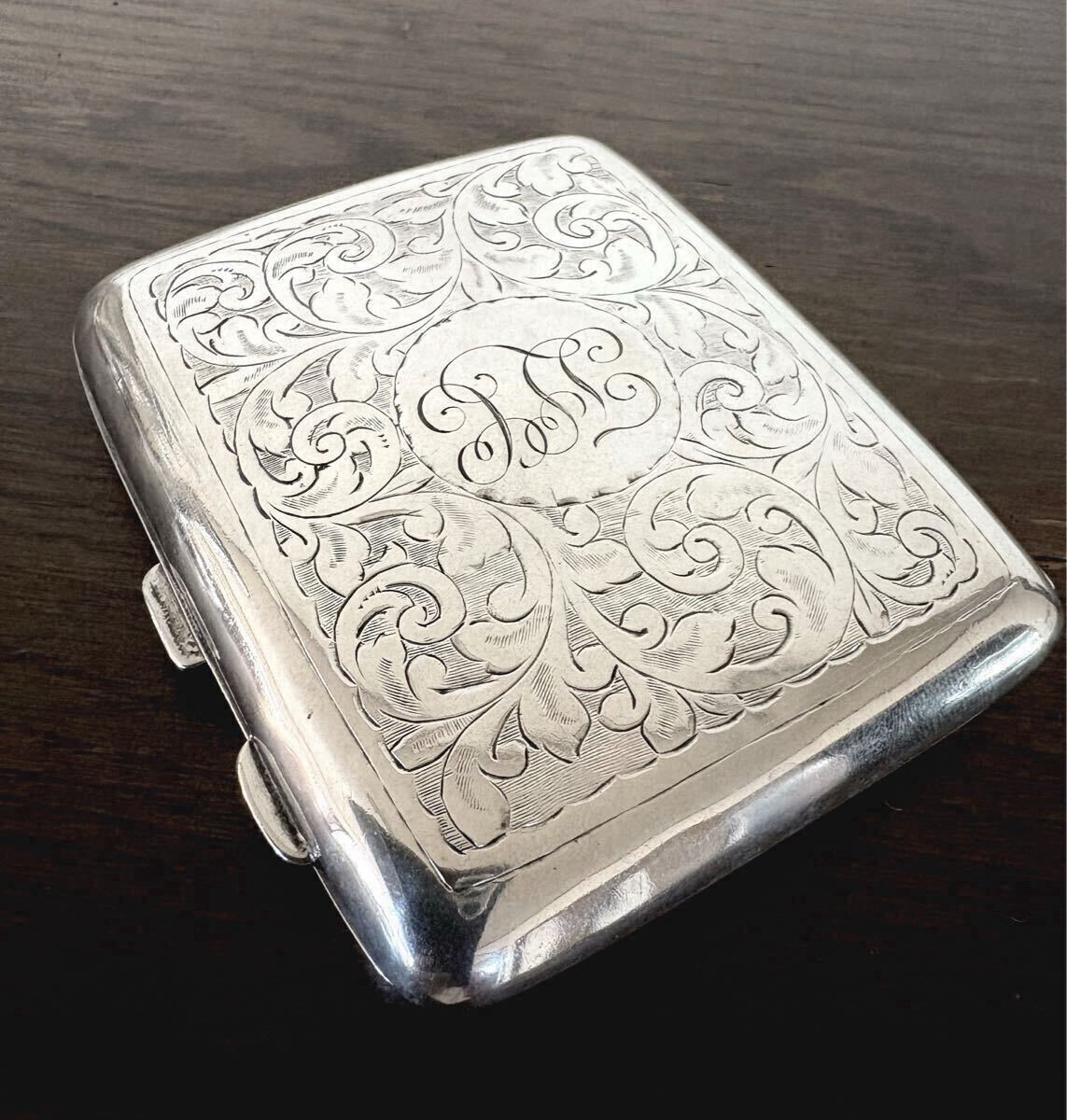 Yahoo!オークション -「シガレットケース シルバー」(銀製) (金属工芸