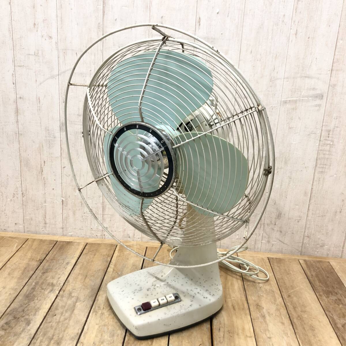 ☆動作品 レトロ 扇風機 CENERAL ゼネラル 30cm 3枚羽根 ☆動作品