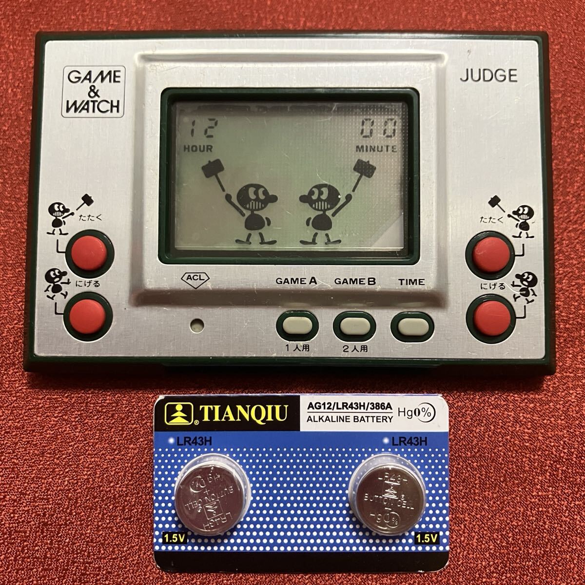 Yahoo!オークション -「ゲームウォッチ ジャッジ」(ゲームウォッチ