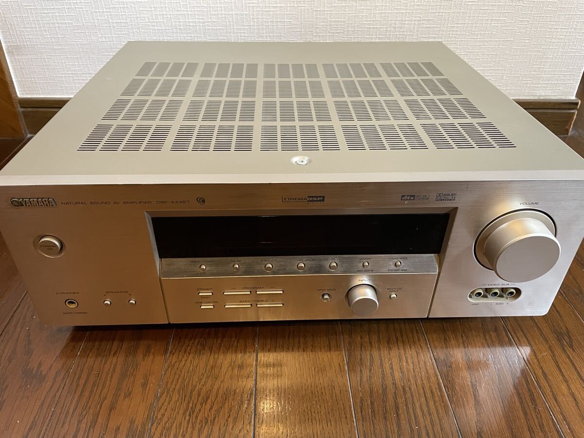 生産終了・希少】ヤマハ DSP-AX457 AVアンプ 未使用品 付属品完備 生産