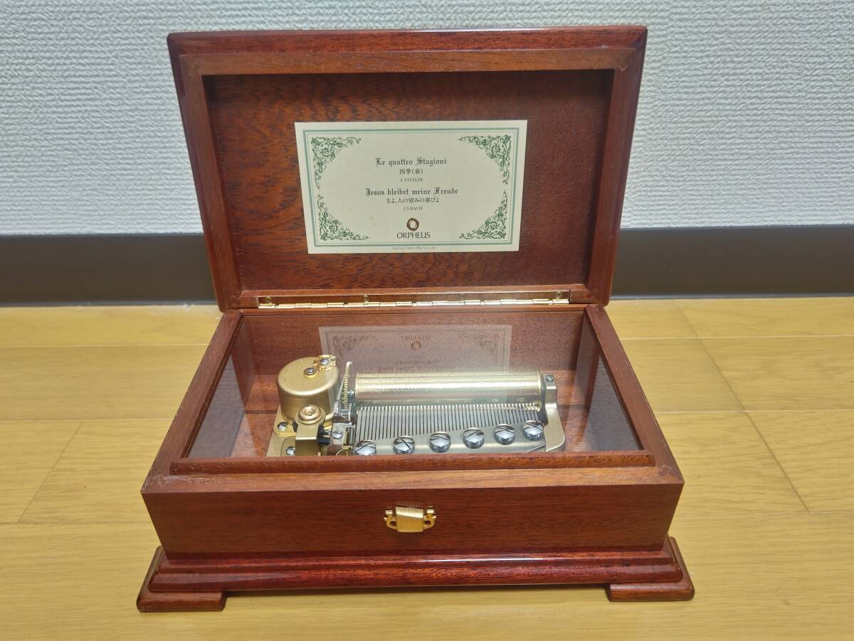 ORPHEUS 50NOTE 高級オルゴール 乾杯 いい日旅立ち ORPHEUS 50NOTE