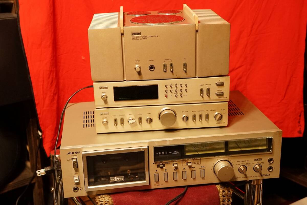 Yahoo!オークション -「aurexアンプ sc-m15」(家電、AV、カメラ) の