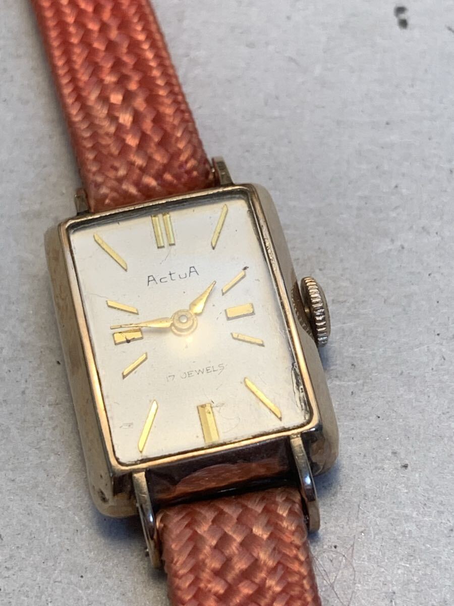 間*さ様 K18 GENERAL 17 JEWELS スイス製 レディース時計 間*さ様 K18