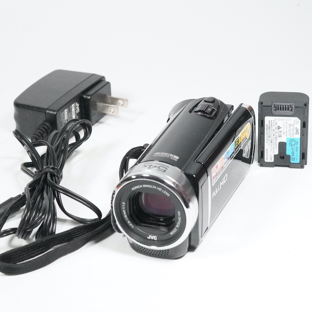 JVC Everio GZ-E265-B [クリアブラック] オークション比較 - 価格.com