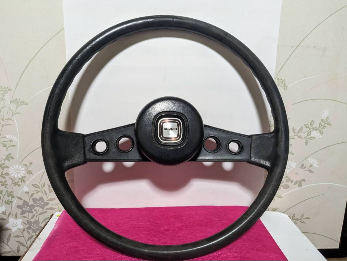 ◇ SJ30 スズキ ジムニー 純正ハンドル ステアリング 最初期 前期 1型