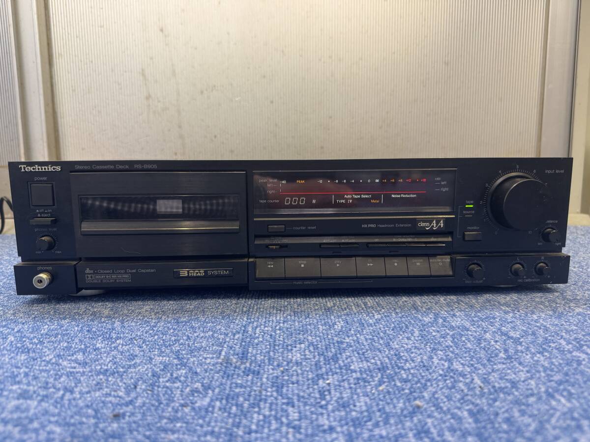 Yahoo!オークション -「テクニクス カセットデッキ rs-b905」(カセット