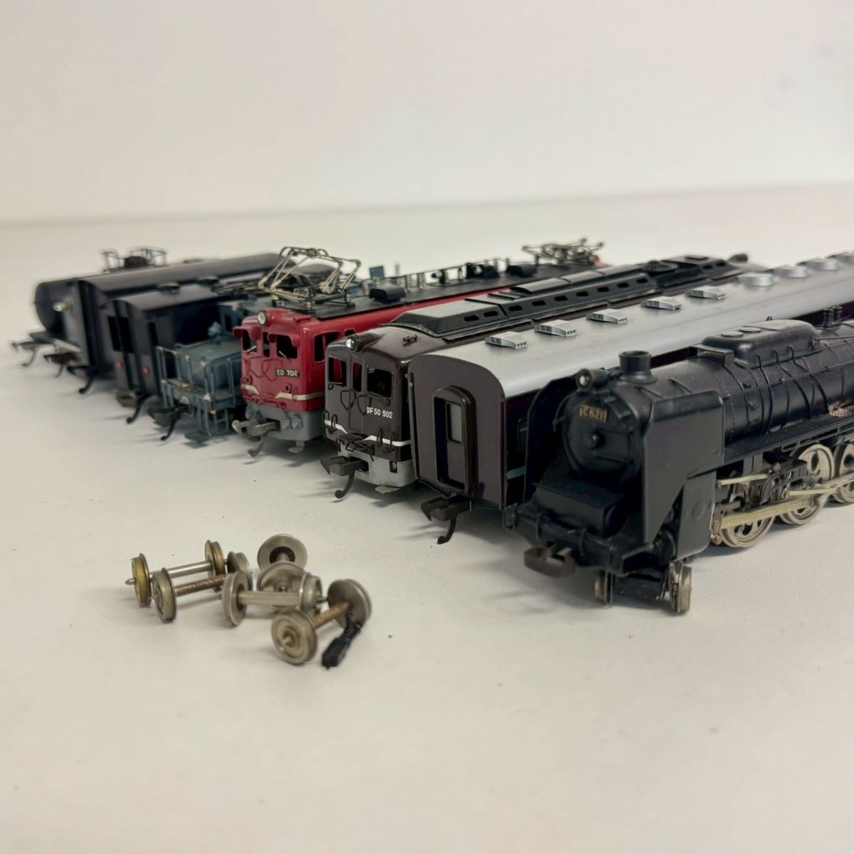 Yahoo!オークション -「c50蒸気機関車」(HOゲージ) (鉄道模型)の落札