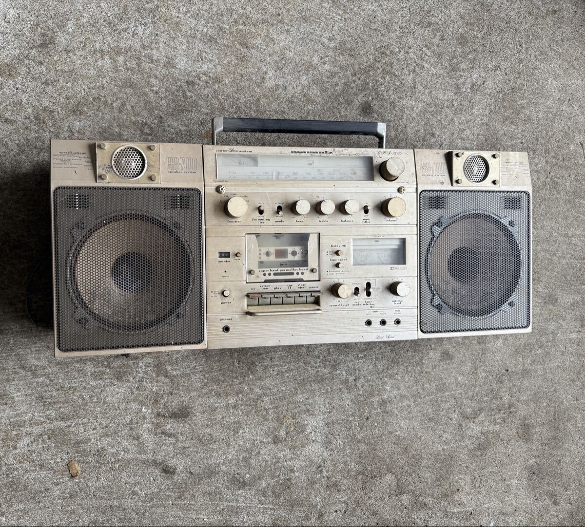 Yahoo!オークション -「marantz crs」(ラジカセ) (カセットデッキ)の