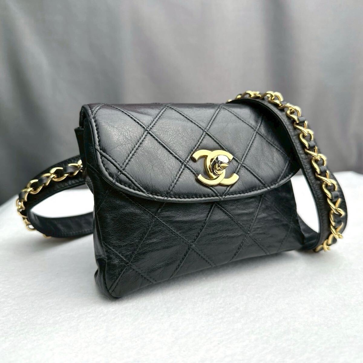 Yahoo!オークション -「シャネル ビコローレ」(ショルダーバッグ