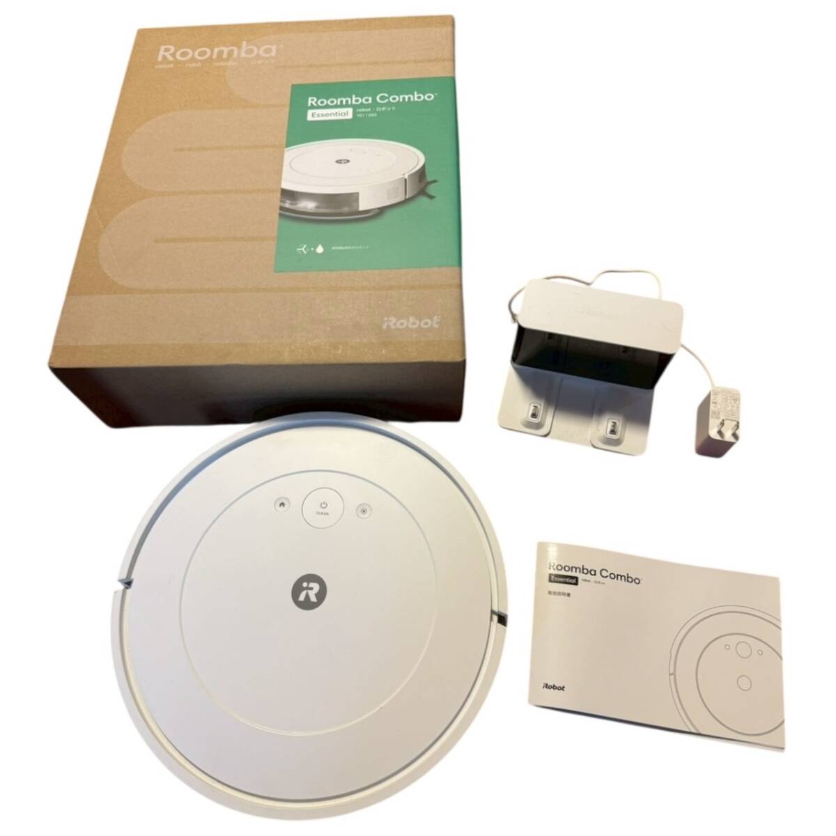 iRobot ルンバ コンボ Essential robot Y011260 [ホワイト