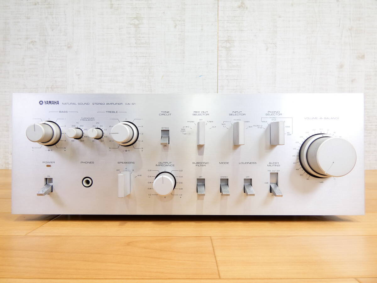 Yahoo!オークション -「yamaha ca-s1」の落札相場・落札価格