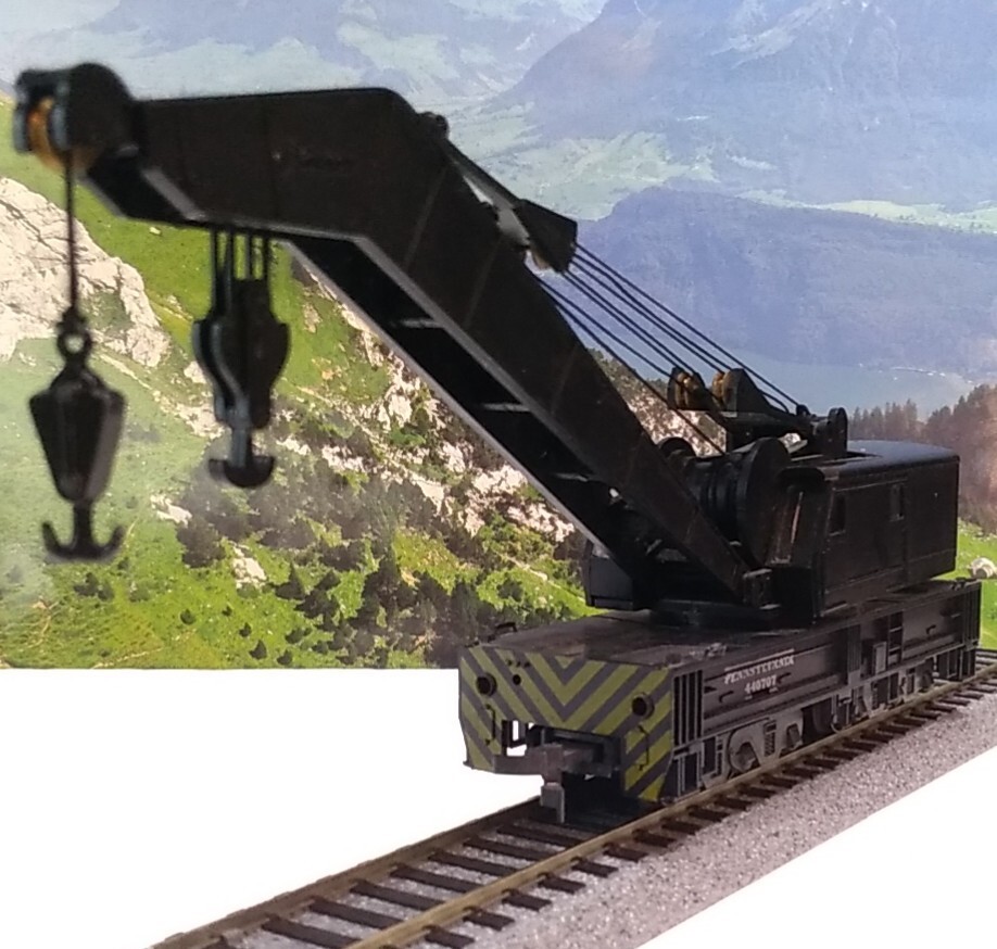 Yahoo!オークション -「(クレーン付 クレーン車)」(HOゲージ) (鉄道