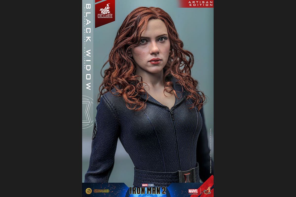 Yahoo!オークション -「ホットトイズ アイアンマン2ブラックウィドウ