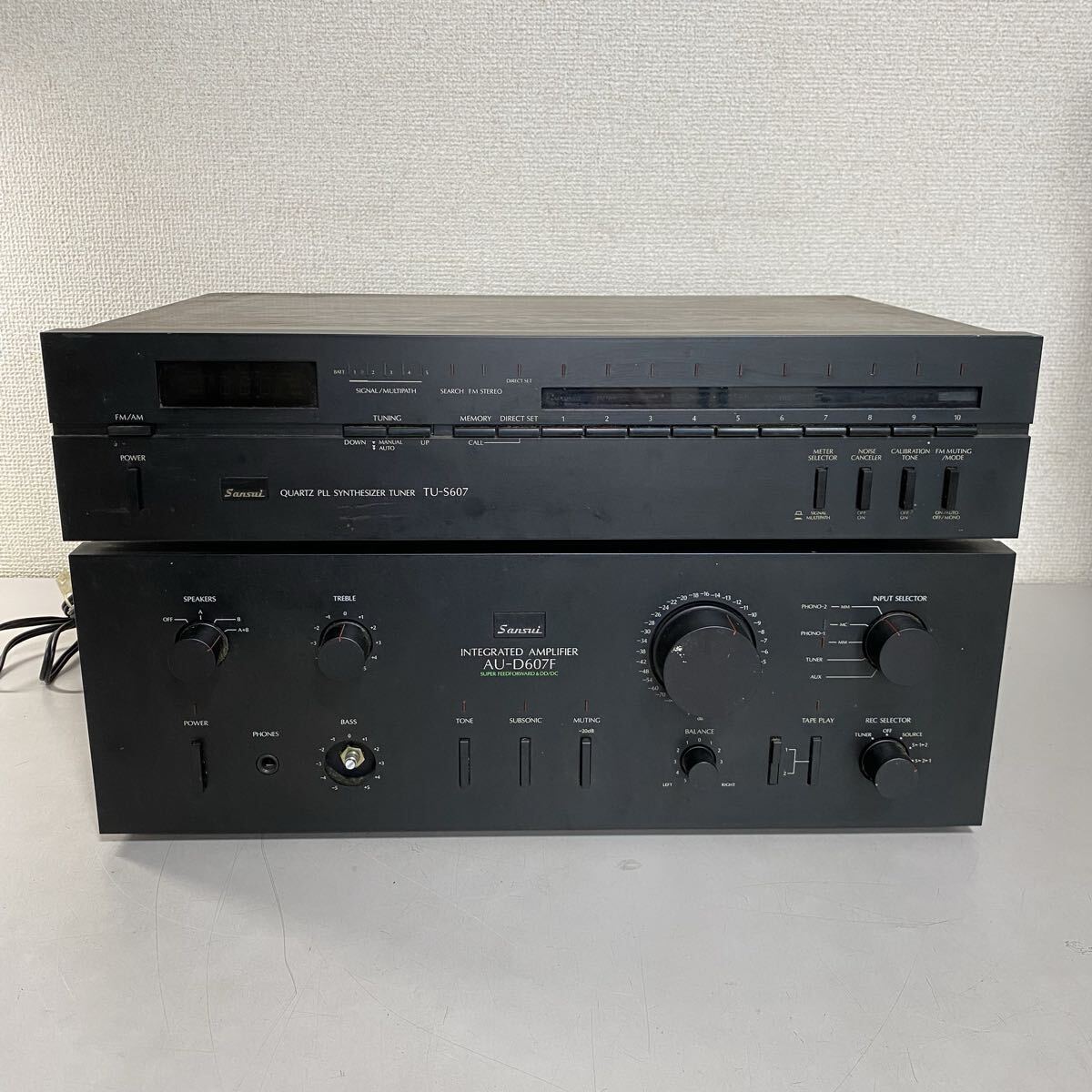 Yahoo!オークション -「sansui tu-s607」の落札相場・落札価格