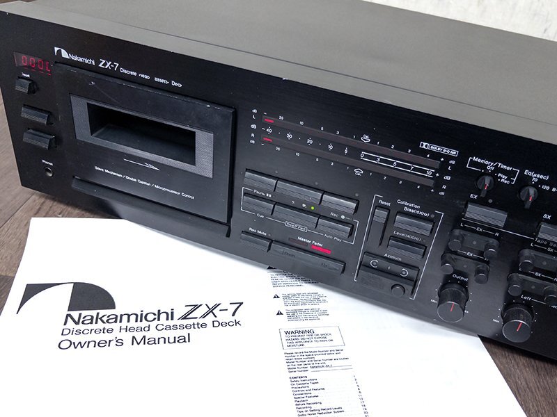 Yahoo!オークション -「nakamichi zx-7」の落札相場・落札価格