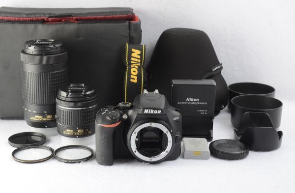 Yahoo!オークション -「ニコン d3500 ダブル」の落札相場・落札価格