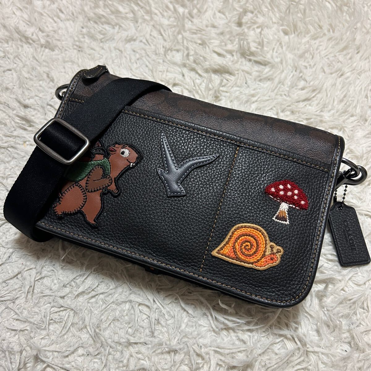 Yahoo!オークション -「#ワッペン」(かばん、バッグ) (コーチ)の落札