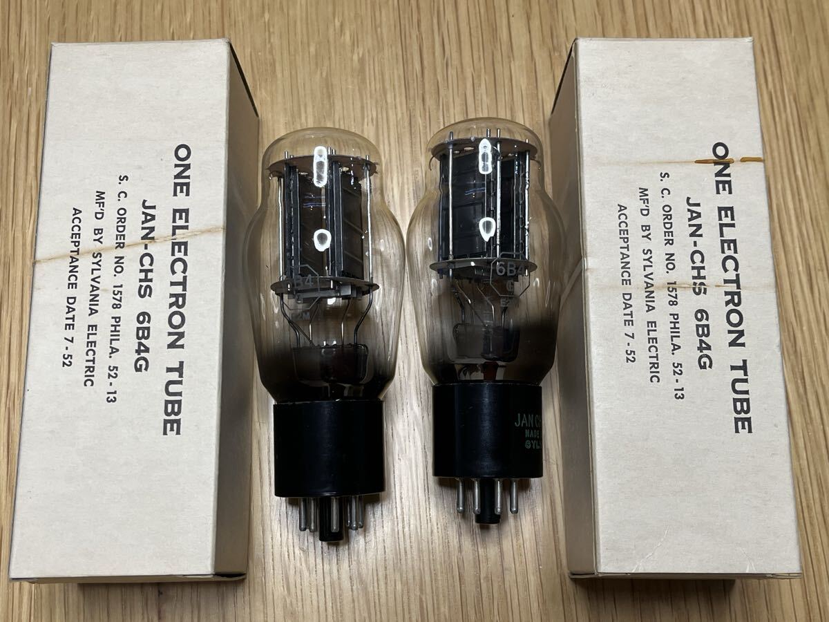 Yahoo!オークション -「6b4g」(真空管) (真空管アンプ)の落札相場
