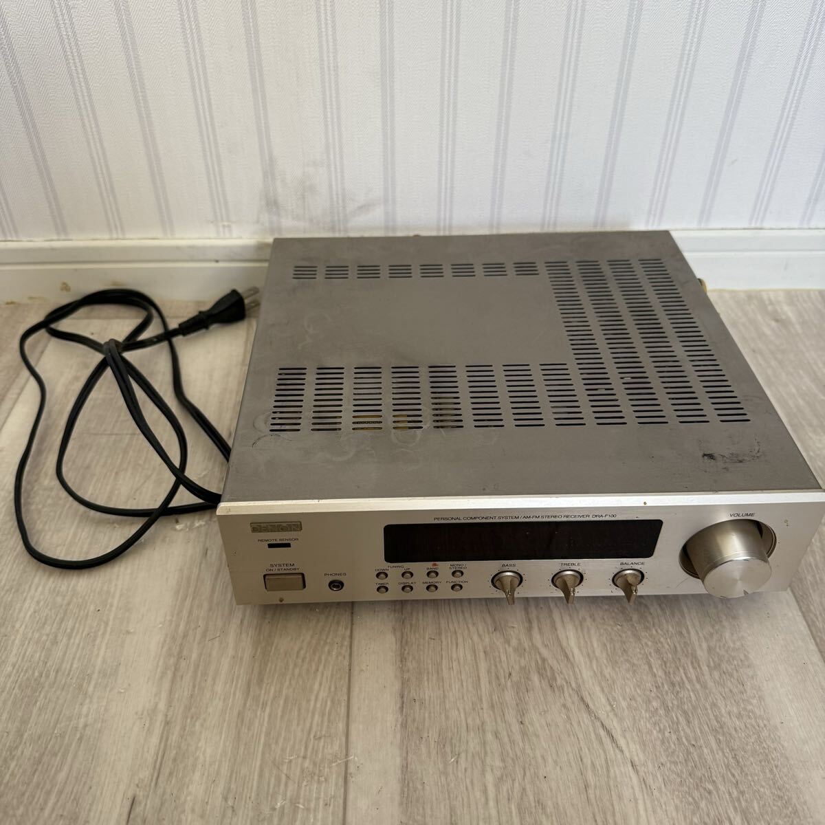 Yahoo!オークション -「denon dra-f100」の落札相場・落札価格