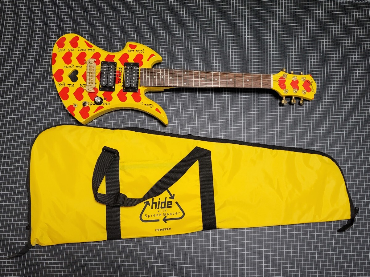 k*t様 FERNANDES イエロー エレキギター ギターケース付き k*t様