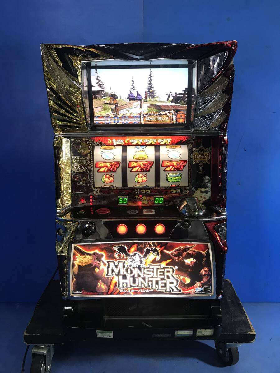 Yahoo!オークション -「スロット 実機 モンスターハンター」の落札相場