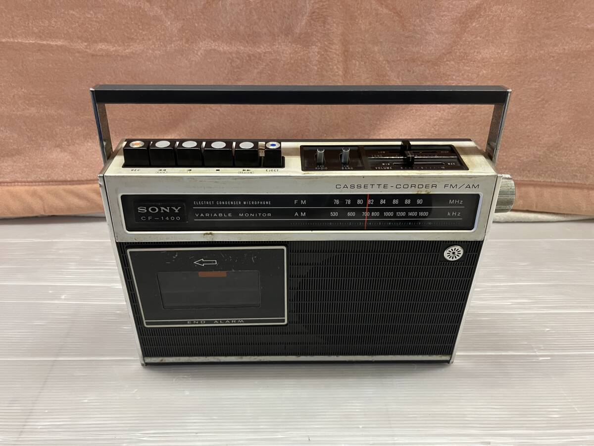 Yahoo!オークション -「sony cf-1400」(ラジカセ) (カセットデッキ)の