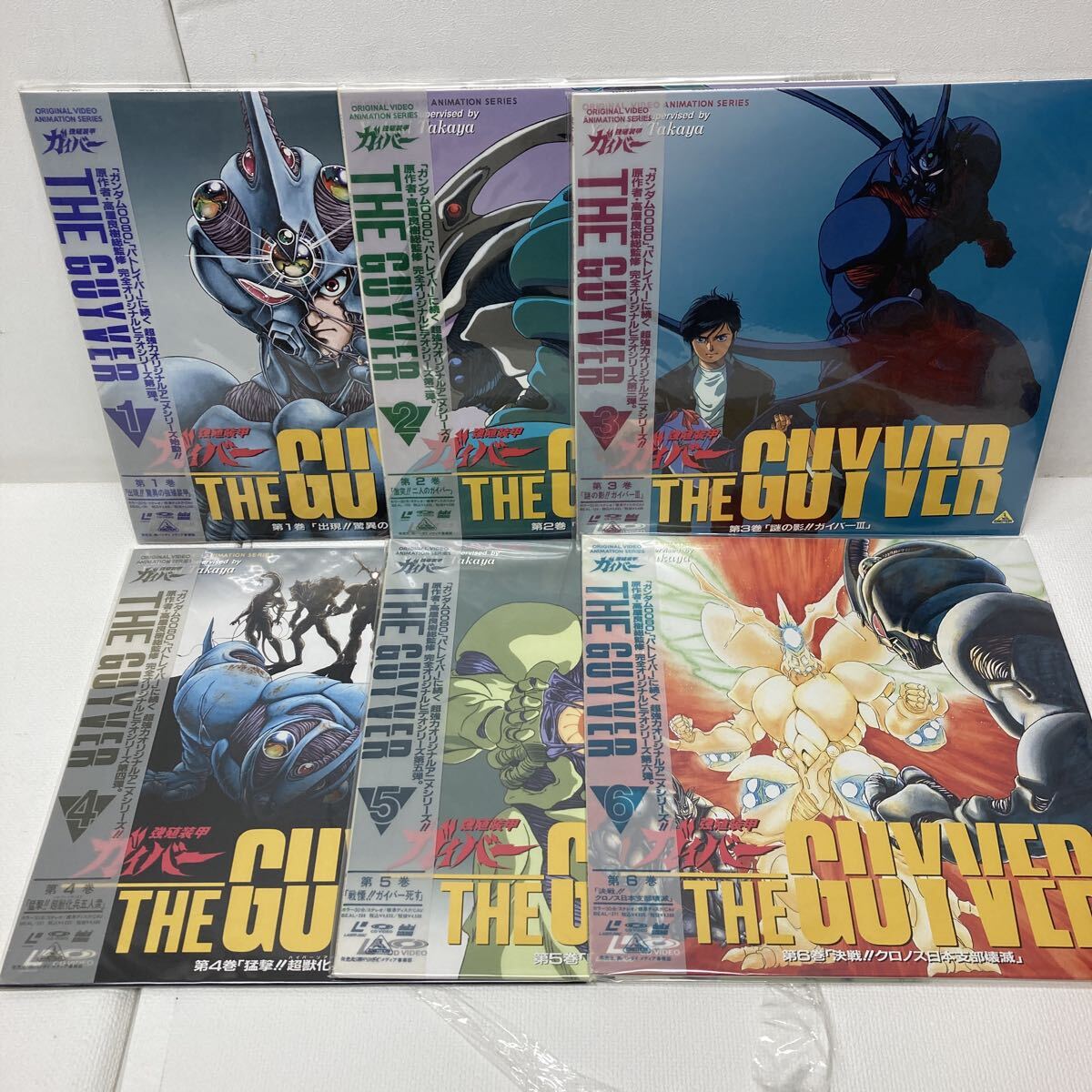Yahoo!オークション -「guyver ガイバー」(レーザーディスク) の落札