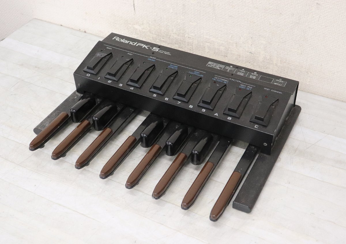 Yahoo!オークション -「roland pk-5」(MIDIキーボード、コントローラー