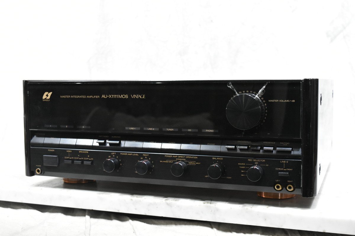 Yahoo!オークション -「sansui au-x1111mos vintage」の落札相場・落札価格
