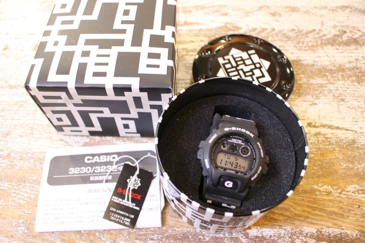 カシオ G-SHOCK HOTEI 30th ANNIVERSARY DW-6900TH-1JR オークション