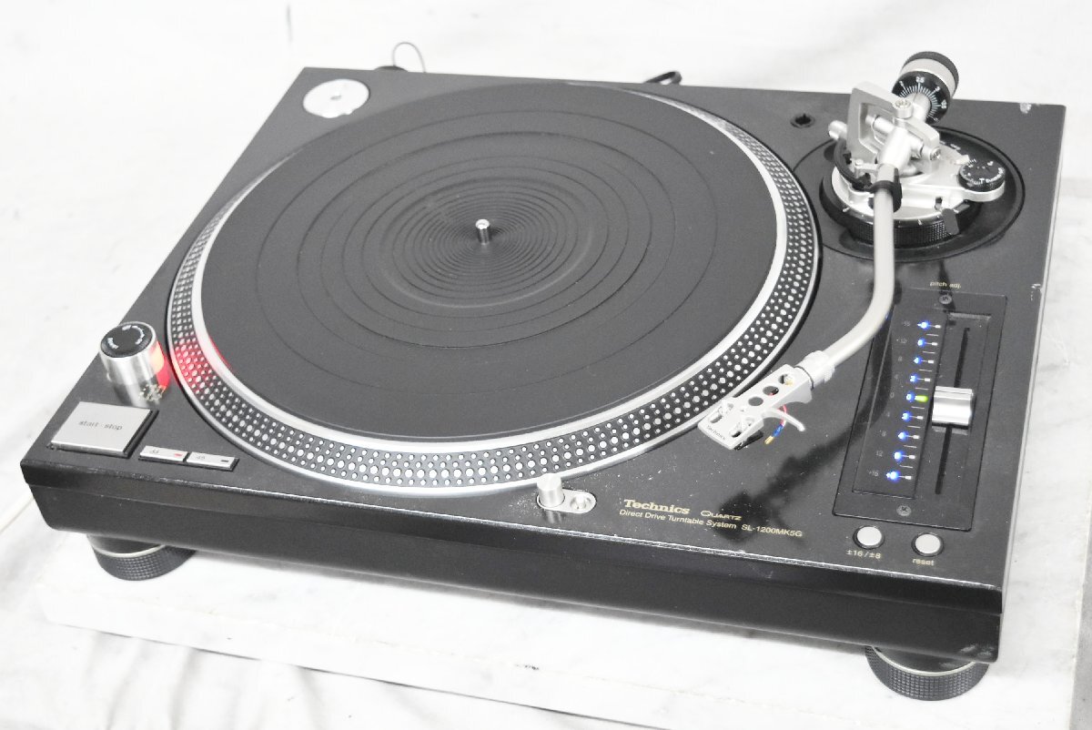 Yahoo!オークション -「technics sl-1200 mk5g」の落札相場・落札価格