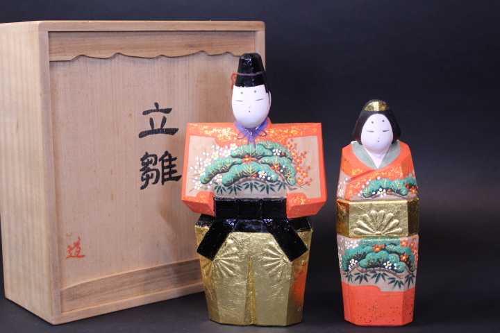 Yahoo!オークション -「一刀彫 立雛」の落札相場・落札価格