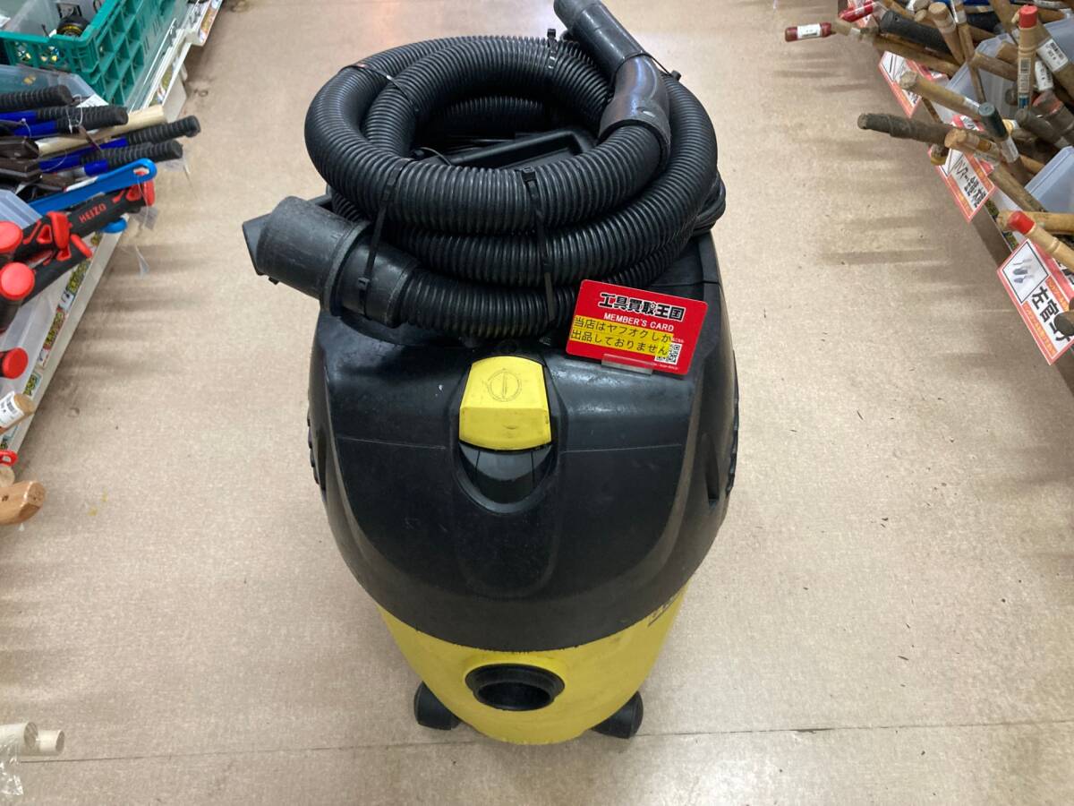 Yahoo!オークション -「ケルヒャー 乾湿両用 バキュームクリーナー」の