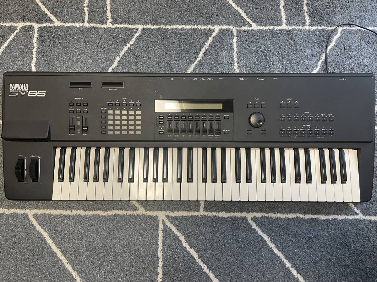 Yahoo!オークション -「yamaha シンセサイザー sy85」の落札相場・落札価格