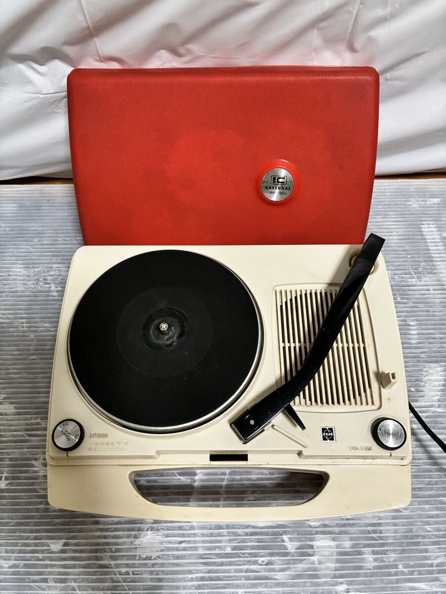 Yahoo!オークション -「レトロナショナルレコードプレーヤー」(その他