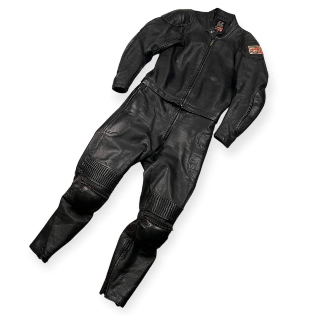 Yahoo!オークション -「南海部品」(革ツナギ) (バイクウエア、装備)の