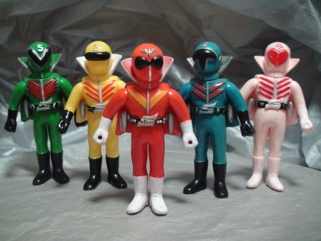 Yahoo!オークション -「ポピー ゴレンジャー」(ソフビ) (ビンテージ)の