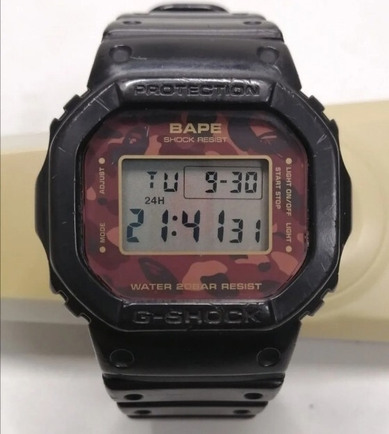 Yahoo!オークション -「ape g-shock dw5600」の落札相場・落札価格