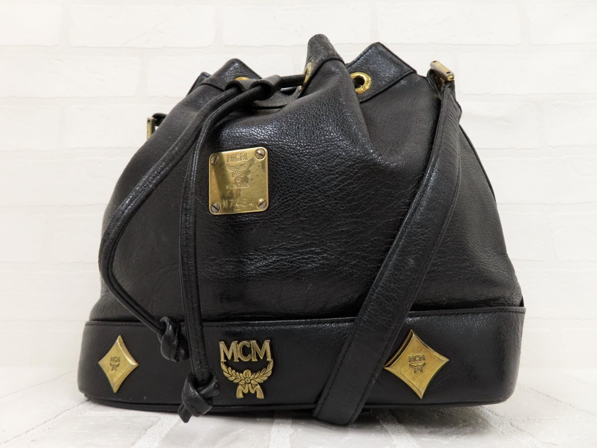 Yahoo!オークション -「mcm バッグ 巾着」の落札相場・落札価格