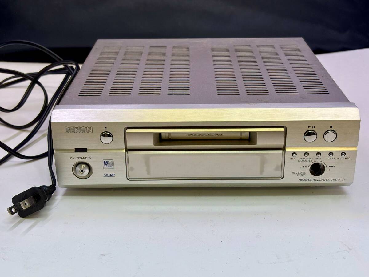 DENON DMD-F101 MDデッキ MDプレイヤー⁄レコーダー 完動品 Yahoo