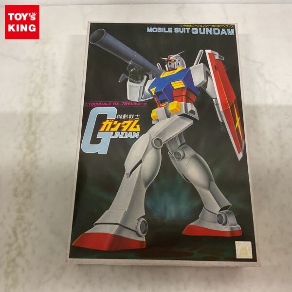 未開封 RX-78モビルスーツ 機動戦士ガンダム バンザイ 希少 1:100 未
