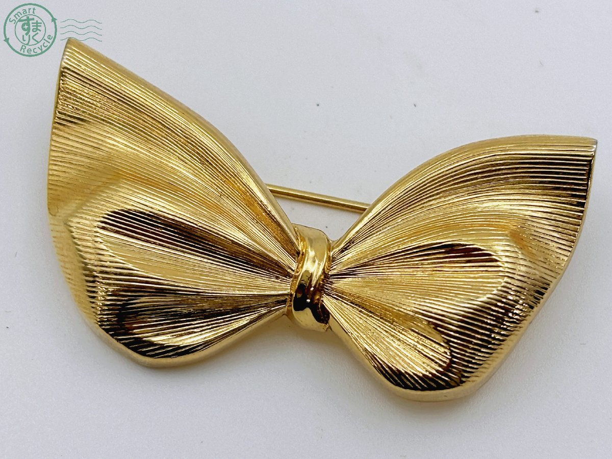 Yahoo!オークション -「リボンブローチ」(クリスチャン・ディオール