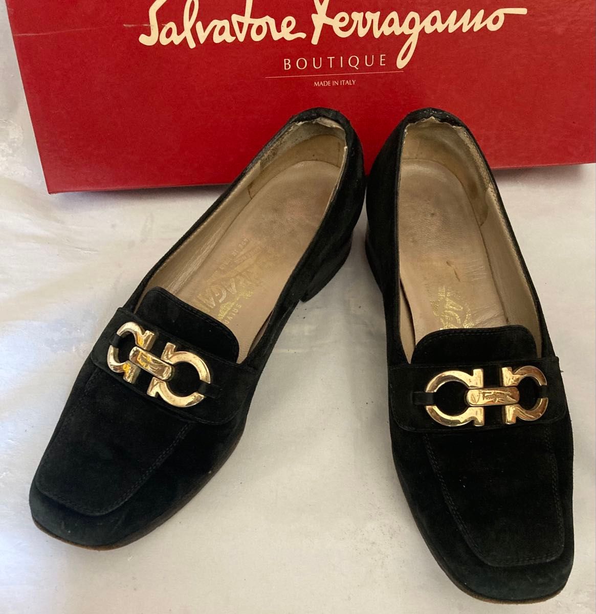 腕利き職人のリペア済美品【フェラガモ】ガンチーニ 定番 ローファー